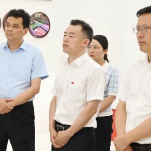 省農(nóng)業(yè)農(nóng)村廳黨組書記、廳長(zhǎng)汪學(xué)軍一行來臨調(diào)研